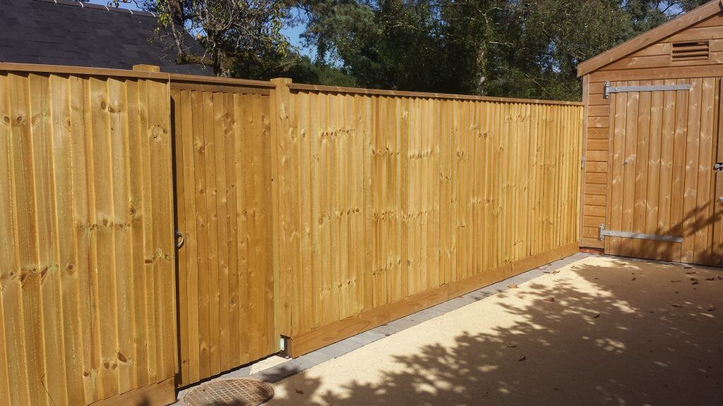 Garden Fencing Supplied and Installed